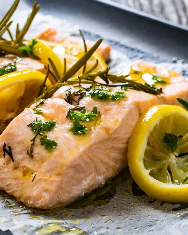 instant-pot-paleo-lemon-salmon Instant pot paleo lemon salmon. This new and exciting paleo dish is so easy, you'll be making it on a weekly basis. The salmon, garlic powder, and lemon are cooked in the pressure cooker all in one pot. #instantpot #pressurecooker #seafood #paleo #salmon #homemade #dinner #healthy
