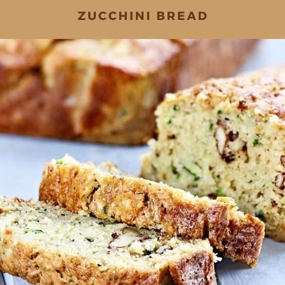 Slow cooker keto zucchini bread. Keto is great, but sometimes you just want a little something sweet like a slice of cake. #slowcooker #crockpot #keto #diet #lowcarb #glutenfree #bread #homemade #recipes