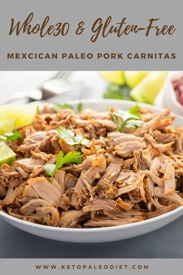 slow-cooker-paleo-pork-carnitas Slow cooker paleo pork carnitas. So your friends are always asking you to come over for dinner and even though you try, you can never seem to make enough. Why not get yourself a slow cooker and set up a meal system that doesn't require much effort? #slowcooker #crockpot #paleo #whole30 #glutenfree #mexican #recipes #pork #dinner #homemade#healthy