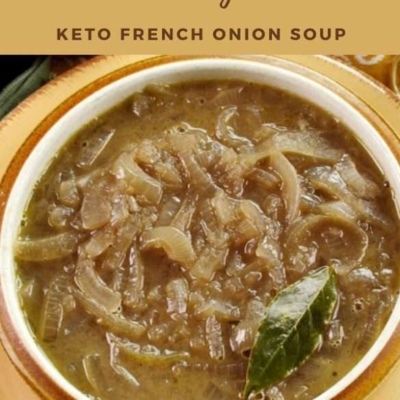 Instant pot keto French onion soup. This recipe for Instant Pot French Onion Soup is super easy, so it's perfect for a weeknight dinner #InstantPotKeto #KetoFrenchOnionSoup #KetoRecipes #PaleoInstantPot #HealthySoupIdeas