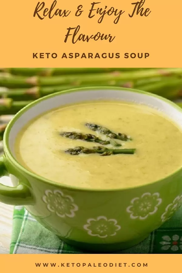slow-cooker-keto-creamy-asparagus-soup Slow cooker keto creamy asparagus soup. This soup is super easy to make with your slow cooker! It's full of flavor, protein, and fiber. Plus, it's keto-approved #KetoSlowCooker #CreamyAsparagusSoup #DeliciousKetoDish #KetoAsparagusSoup #HealthyKetoFood #KetoSoupRecipe #LowCarbMeal #KetoCookingWithAsparagus #KetoLovelies #KetoCookingComfortFood