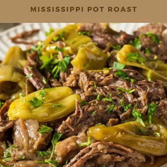 slow-cooker-keto-mississippi-pot-roast Slow cooker keto Mississippi pot roast. This Pot Roast is really tasty and tender. It's like a regular roast, but it's made with low-carb ingredients.#KetoPotRoast #SlowCookerLove #MississippiStyle #LowCarbDinner #CrockpotRecipes #KetoDiet #LowCarbMeals #SlowCookerMeals #KetoDeliciousness #HealthyEats #KetoRecipes #DeliciousDinner #MouthwateringMeals #KetoCooking #SlowCookerKeto