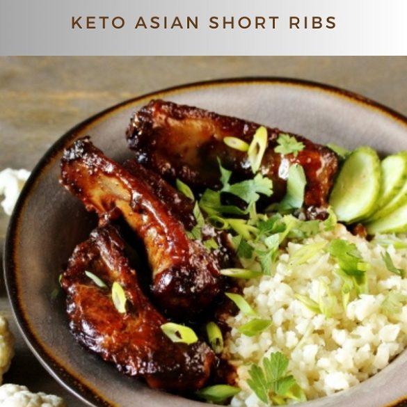 Instant pot keto Asian short ribs: the ultimate comfort food. Are you craving a comforting, hearty meal that's also keto-friendly? Look no further than this recipe for Instant Pot keto Asian short ribs. #keto #diet #lowcarb #ribs #instantpot #pressurecooker #healthy #dinner #asian #homemade