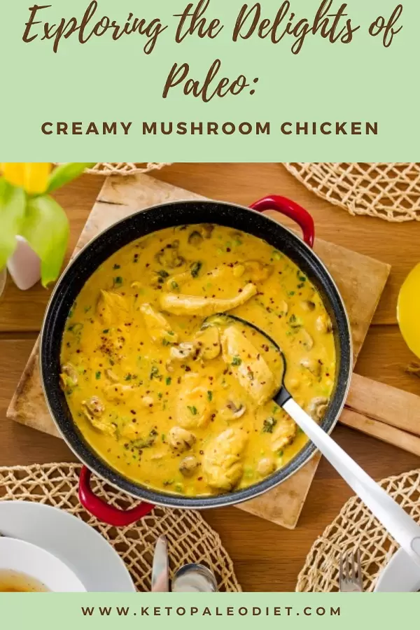 slow-cooker-paleo-creamy-mushroom-chicken Slow cooker paleo creamy mushroom chicken. Enjoy a better-than-takeout dinner with this deliciously savory slow cooker paleo creamy mushroom chicken. #slowcooker #crockpot #paleo #diet #healthy #chicken #recipes #creamy